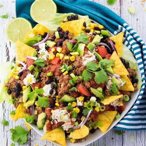 Taco Salat Vegetarisch Vegan Heaven Recipe Vegan Mexican