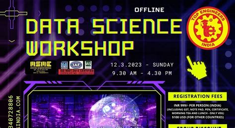 Informs Workshop On Data Science 2024 Registration Dian Murial