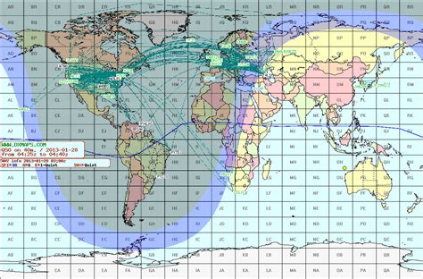 Ham Radio Area Map