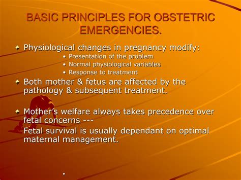 Ppt Obstetric Emergencies Powerpoint Presentation Free Download Id462811