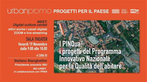 I Pinqua I Progetti Del Programma Innovativo Nazionale Per La Qualit