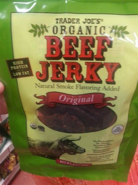 Trader Joes Organic Beef Jerky Food Library Shibboleth