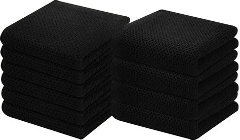 Amazon Homaxy Kitchen Towels And Dishcloths Set 12 X 12 Inches