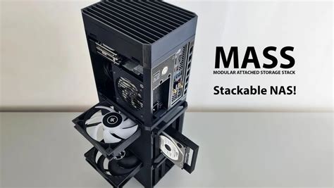 Now You Can 3d Print A Custom Modular Stackable Itx Nas Pc Tom S Hardware