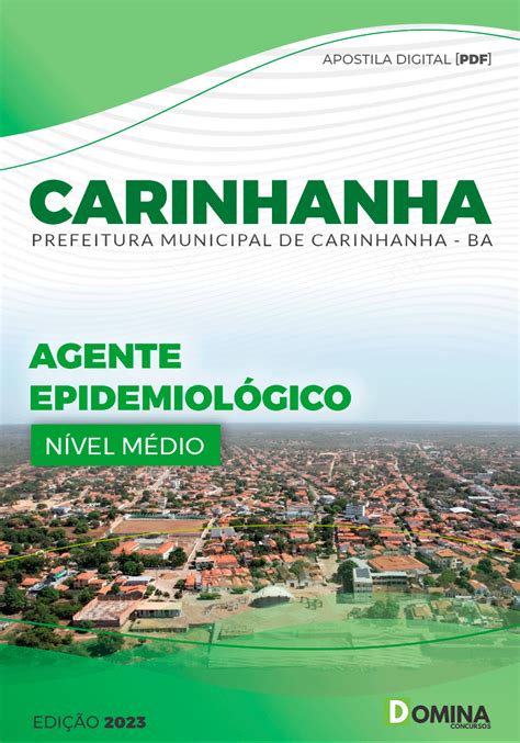 Apostila Pref Carinhanha BA 2023 Agente Epidemiológico