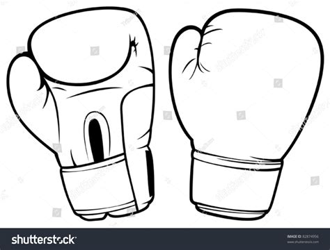 400 Men Boxing Gloves Clipart Gambar Foto Stok Vektor Shutterstock