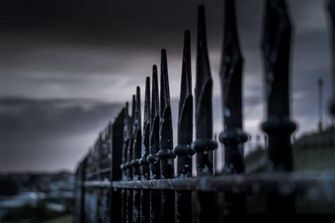 Dark Fence Wallpapers - Top Free Dark Fence Backgrounds - WallpaperAccess