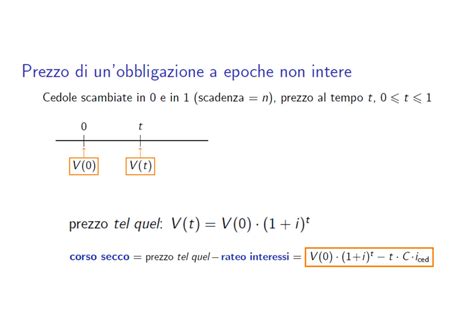 Le Obbligazioni II Corso Secco E Corso Ex Cedola Prezzo Tel Quel