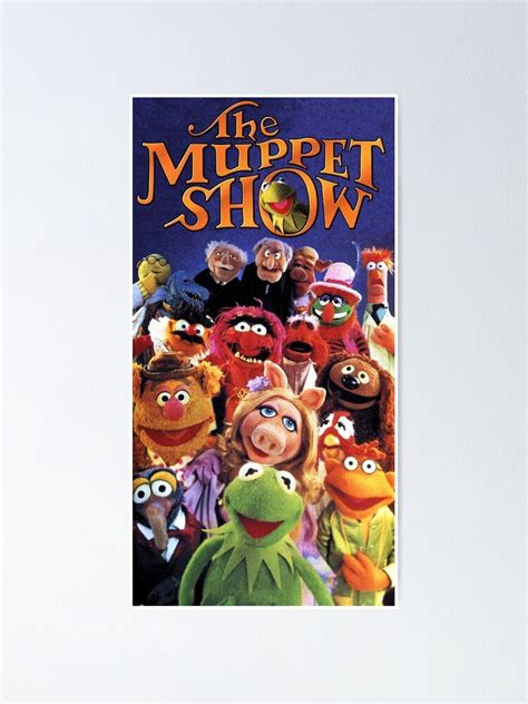 "The Muppet Show - vintage cast retro TV" Poster by Amberflash | Redbubble