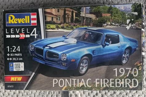 Revell Scale Pontiac Firebird Plastic Model Car Kit Eur