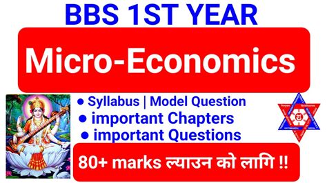 Bbs 1st Year Economics Important Questionschapterssyllabus