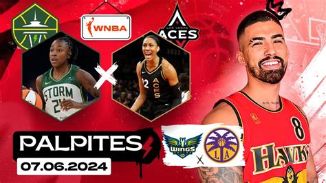 Palpites Para Os Jogos Na Wnba Do Dia Bilhete Pronto Youtube