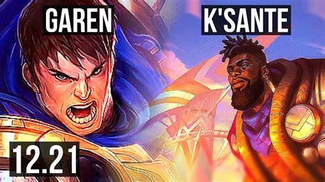 Garen Vs K Sante Top Games M Mastery Euw Master