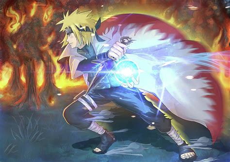 Minato Rasengan Digital Art by Nguyen Hai - Fine Art America