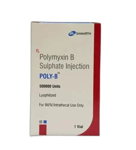 Polymyxin B For Injection Usp At Rs Vial Poly Rx In Surat Id