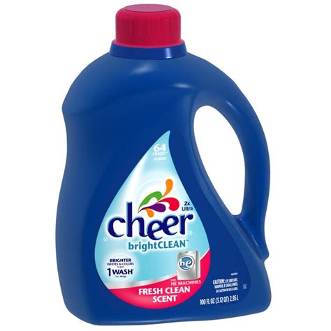 Cheer Liquid 100-oz Original HE Laundry Detergent in the Laundry ...