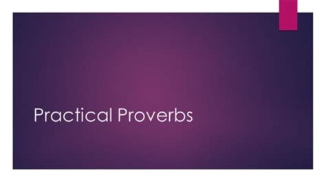 Practical Proverbs Logos Sermons