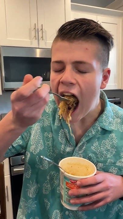 Tasting Breakfast Flavored Cup Noodles Shorts Youtube