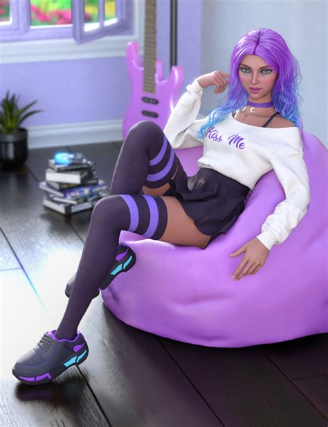 Dforce Comfy Outfit For Genesis And Genesis Females Daz D