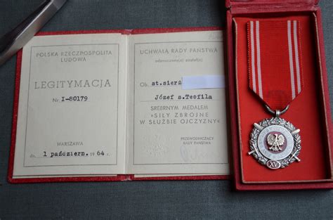 Medal Odznaczenie Siły Zbrojne w Służbie Ojczyzny XV nadanie