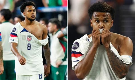 Weston Mckennie Snubs 10k Offer For Ripped Shirt From Mexico Game