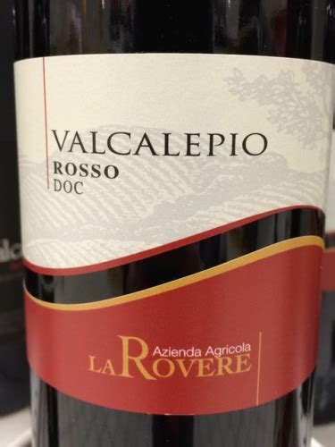 La Rovere Valcalepio Rosso Vivino Us