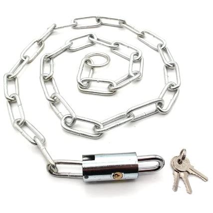 Strong Gate Chain with Lock 2ft