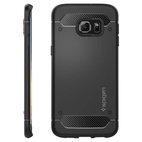 Spigen Rugged Armor Samsung Galaxy S Edge Plus Tough Case Black