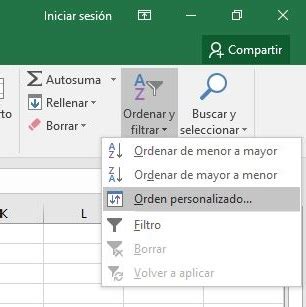 Cuáles son los pasos para ordenar datos en Excel Excel Paso A Paso