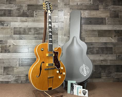 Epiphone Th Anniversary Zephyr Deluxe Regent With Hardshell Case