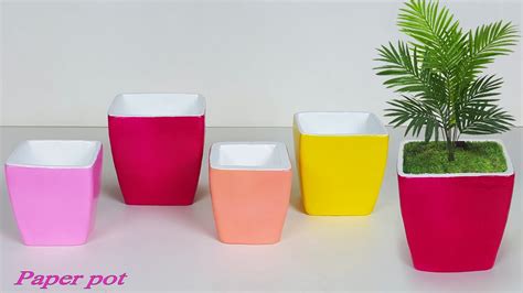 How To Make A Flower Pot Out Of Construction Paper Best Flower Site