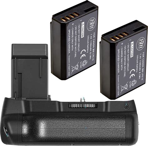 Amazon Neewer Vertical Battery Grip And 2 Pack 1020mAh LP E10 Li