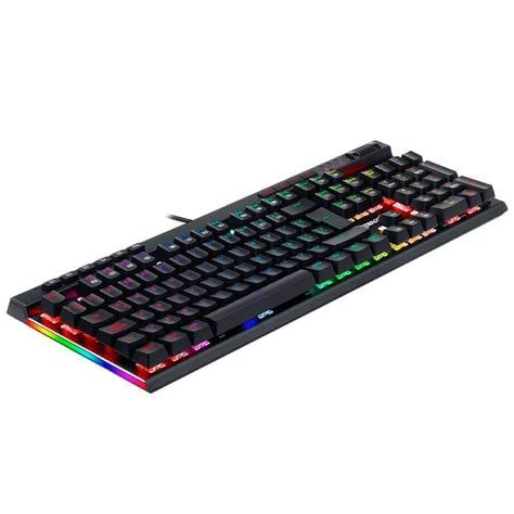 Teclado Mecanico Redragon Vata Pro Rgb Negro Switch Brown