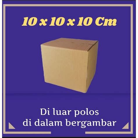 jual kardus packingkartonbox ukuran      cm shopee indonesia