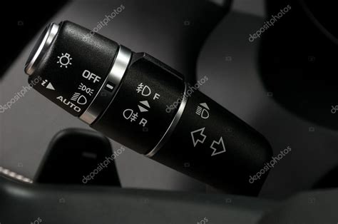 Car turn signal switch. — Stock Photo © aleksdemeshko #73814111