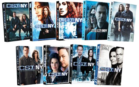 CSI NY Crime Scene Investigation Complete TV Series Seasons 1 9 Box