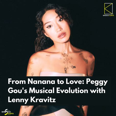 From Nanana To Love Peggy Gou S Musical Evolution With Lenny Kravitz