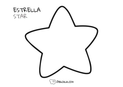 Silueta Estrella Doble Dibujalia Dibujo Dibujalia Los