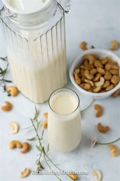 This Post Shares How Easy It Is To Make Homemade Creamy Cashew Milk For