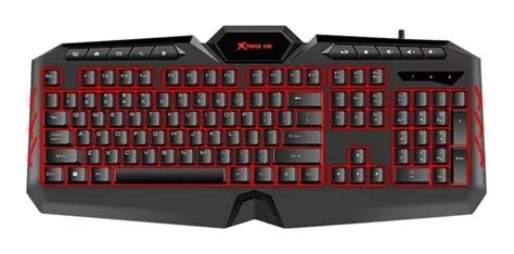 Teclado Gamer Xtrike Me Pc Rgb Membrana 7 Colores 114 Teclas En Venta