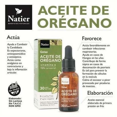 NATIER Aceite de Orégano 30cc