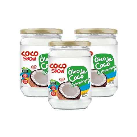 Kit Copra Coco Show Leo De Coco Extra Virgem Ml Loja All