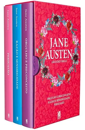 Livro Grandes Obras De Jane Austen Box Orgulho E Preconceito Raz O