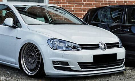 Spoilerlippe F R Vw Golf Vii Au Spoiler Lippe Schwert Cantone San