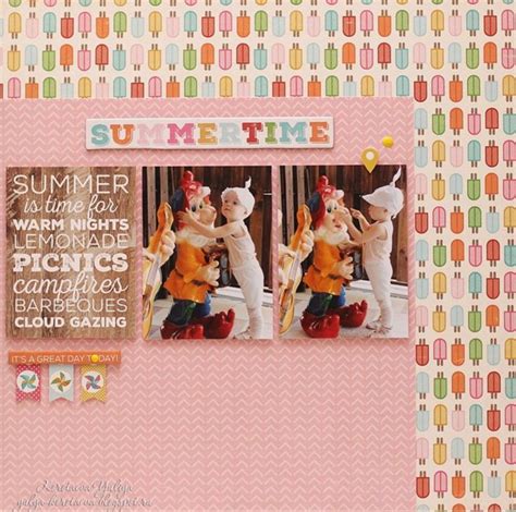 Страничка в стиле скрапбукинг | Summertime, Campfire, Decor