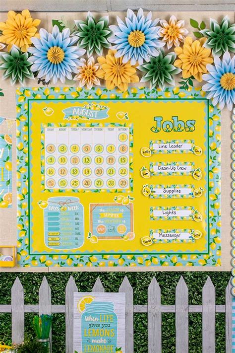 Lemon Zest Classroom Classroom Decorations Teacher Created Resources