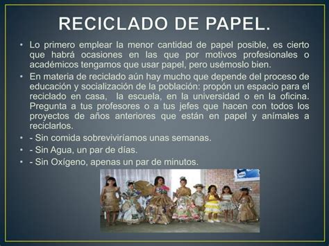 Reciclado De Materiales PPT