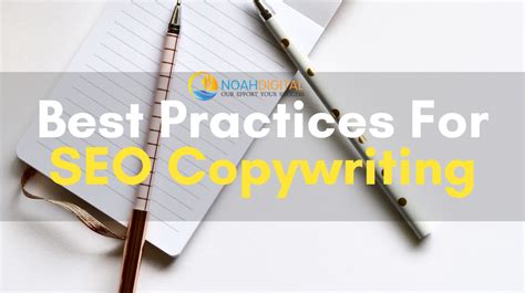 Best Practices For SEO Copywriting Noah Digital