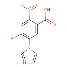 现货供应九鼎化学4 Fluoro 5 1h imidazol 1 yl 2 nitrobenzoic acid 纯度95