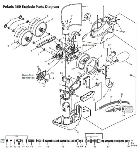 Polaris Pool Cleaner Parts Diagram Polaris Exploded